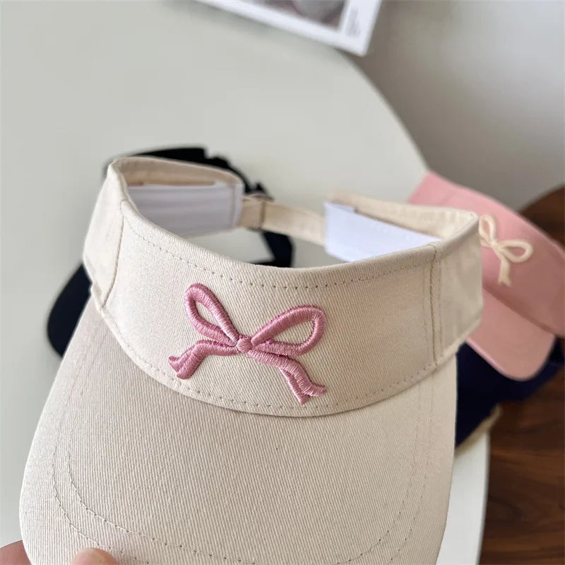 Girl Baby Empty Top Hat Infant Fashion Headless Cap Kids Cotton Peaked Caps