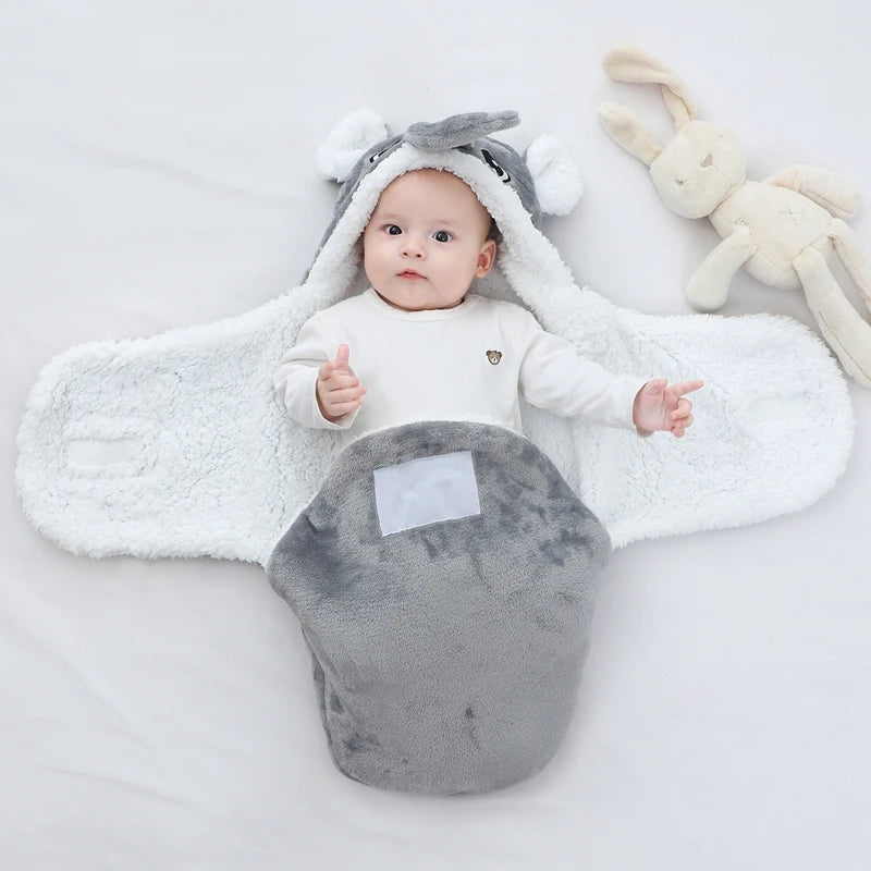 Soft Baby Sleeping Bags  Newborn Baby Wrap Blankets