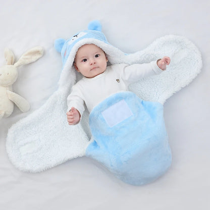 Soft Baby Sleeping Bags  Newborn Baby Wrap Blankets