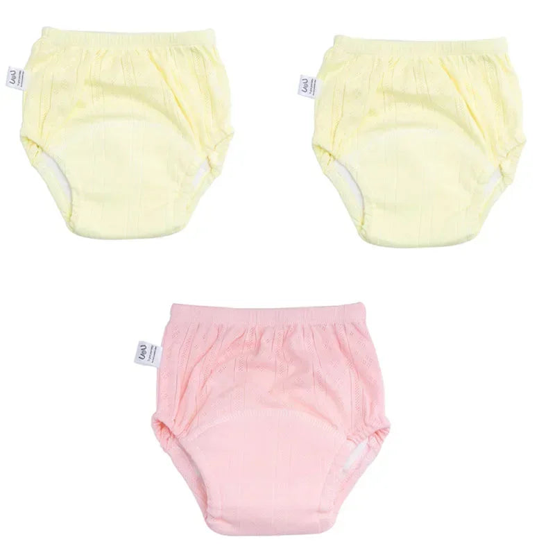 Candy Colors Newborn Training Pants Washable Boy Girls Cloth Diapers Reusable Nappies