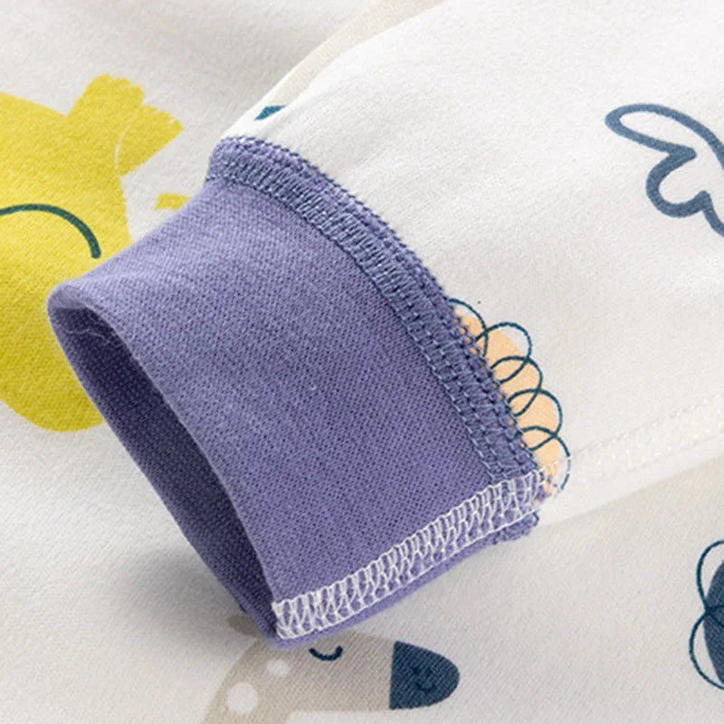 Baby Summer Cotton Long Sleeves Sleeping Bags Infant Wearable Blanket Sleep Bag