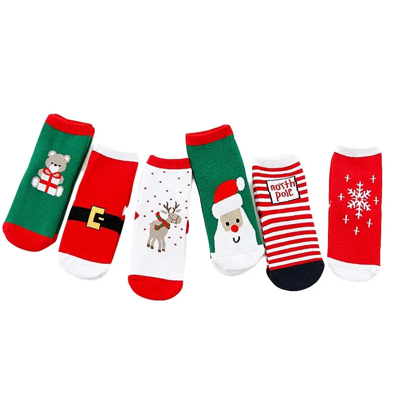 Children's Christmas Terry Socks