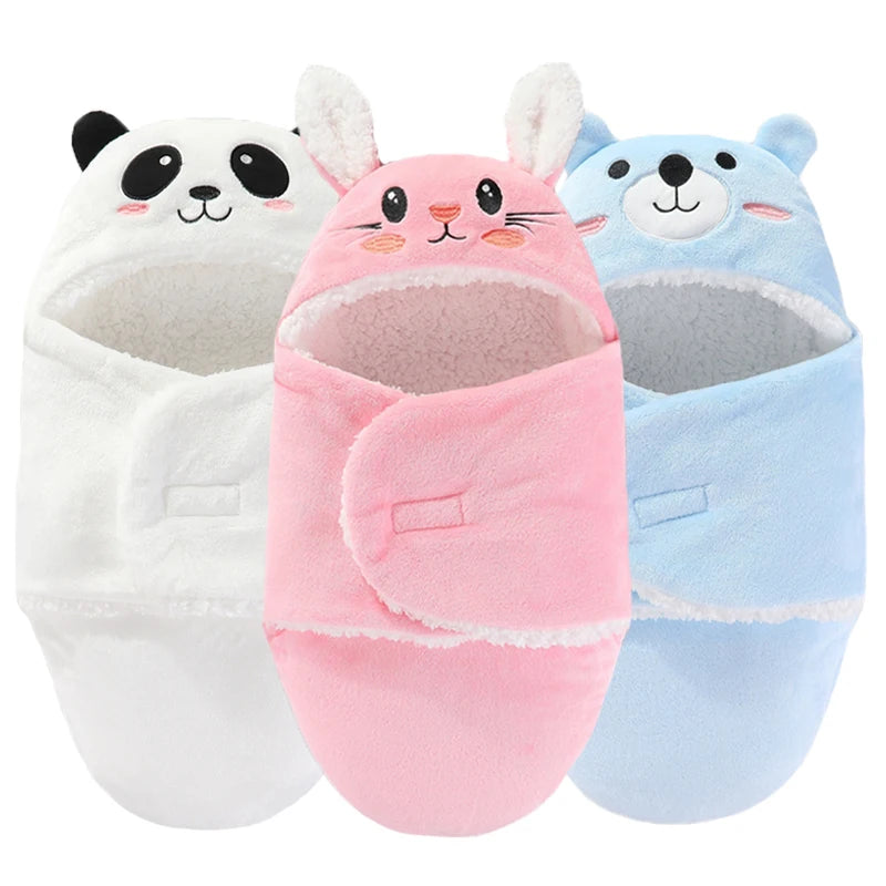 Soft Baby Sleeping Bags  Newborn Baby Wrap Blankets