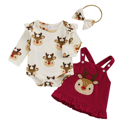 Baby Girl Christmas Outfit