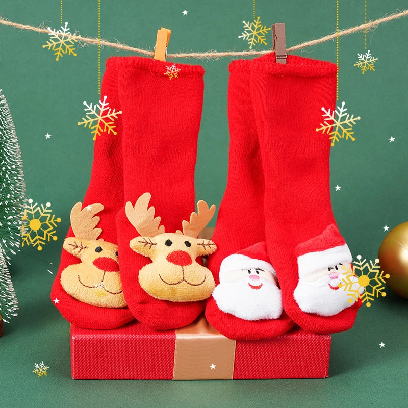 Baby Christmas Socks 