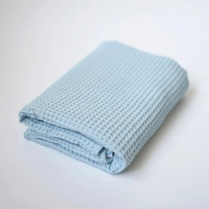 Waffle Baby Blankets Newborn Super Soft Tassel Blankets Quilt Organic Cotton Muslin Blanket Swaddle Wrap