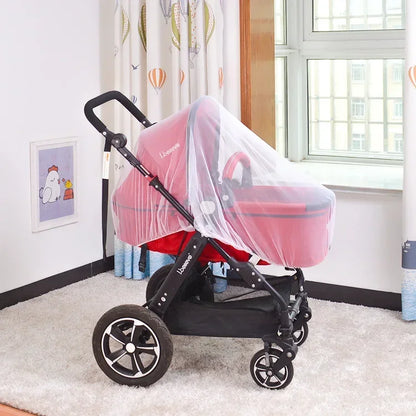 children's crib summer mesh carriage full cover mosquito net baby stroller trolley