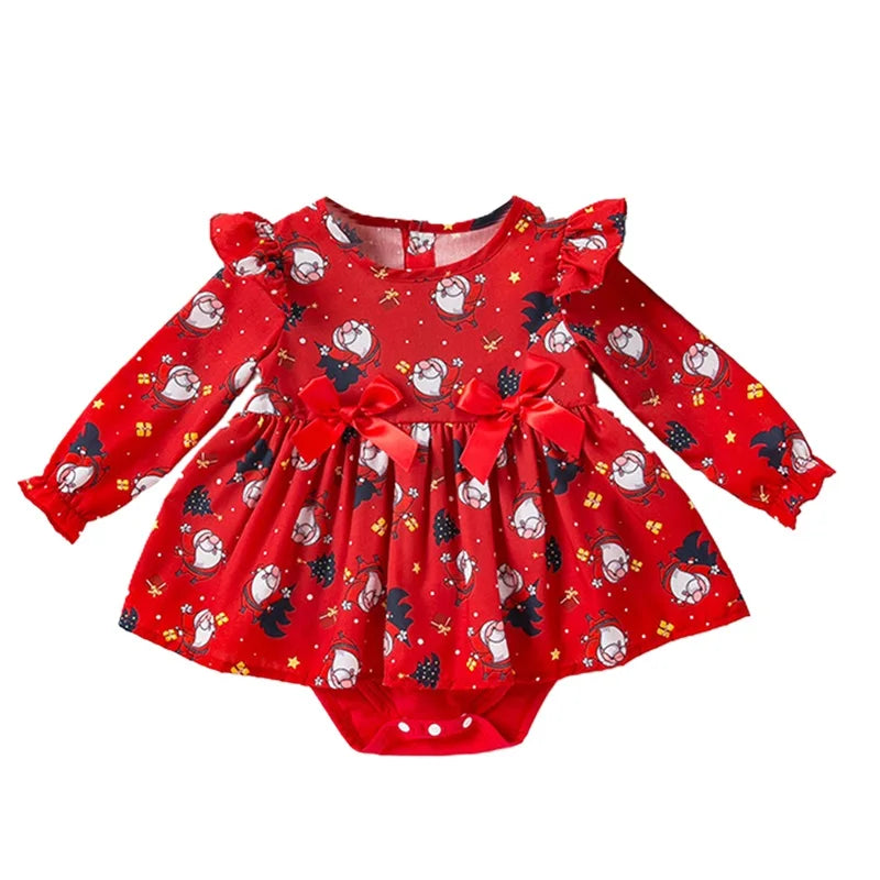 Baby Girls Christmas Romper