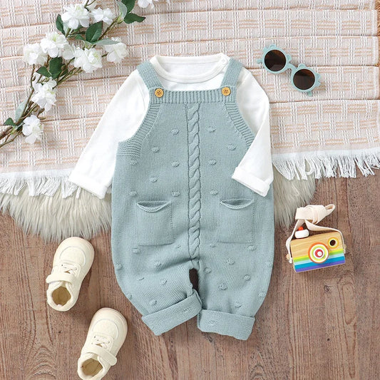 TinyTreads Baby Sling Romper – Fashion Pocketed Jumpsuit