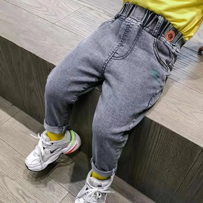 Boys Jeans Long Pants Spring And Autumn Fashionable Baby Pants