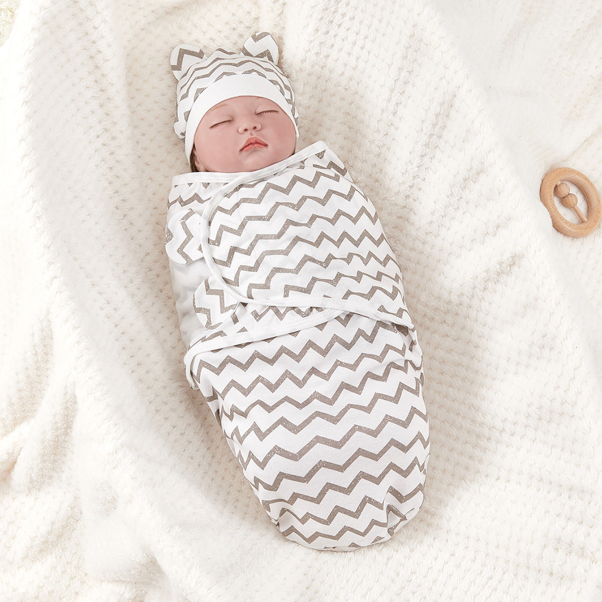 Anti-startle Swaddling Cotton Printing Gro-bag Spring And Summer Baby Wrap