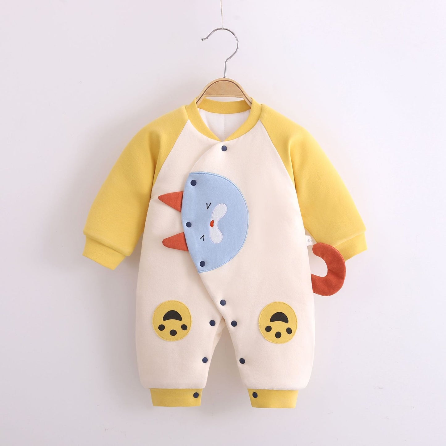 Autumn And Winter New 0-12 Months Cotton Bodysuit