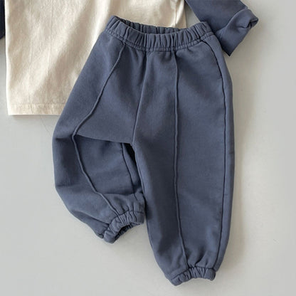 Korean Version Of The Children's Simple Solid Color Casual Pants