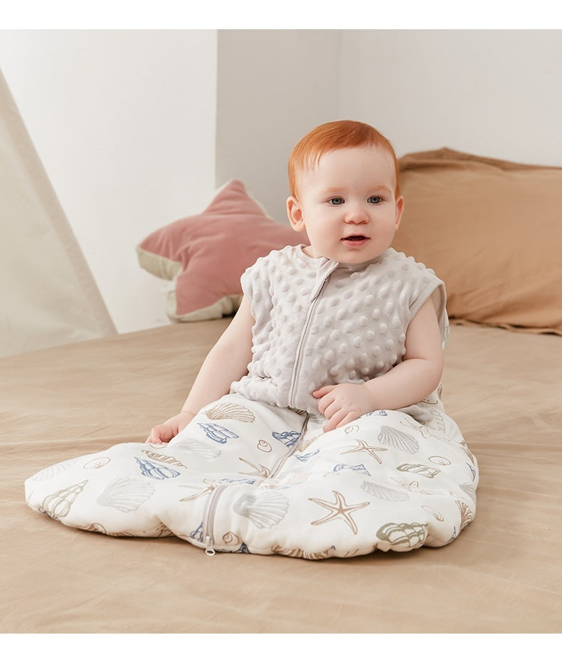 Pure Cotton Newborn Vest-style Sleeping Bag