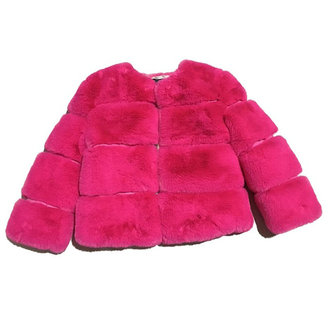 Children's fur coat