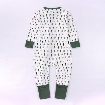 Spring And Autumn Long Sleeve Cotton Baby Romper