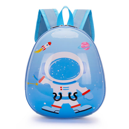 Children's Schoolbag Kindergarten Boys And Girls 3-6 Years Old Baby Small Class Cartoon Cute Princess Lightweight Egg Shell Small Backpack