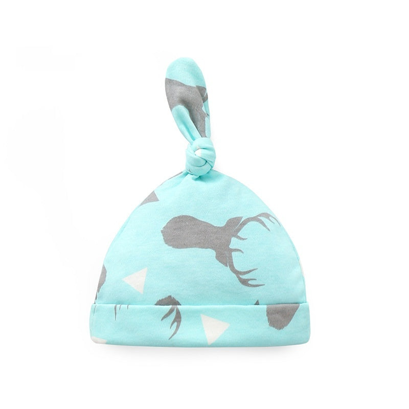 Thin Cotton Printed Baby Hat