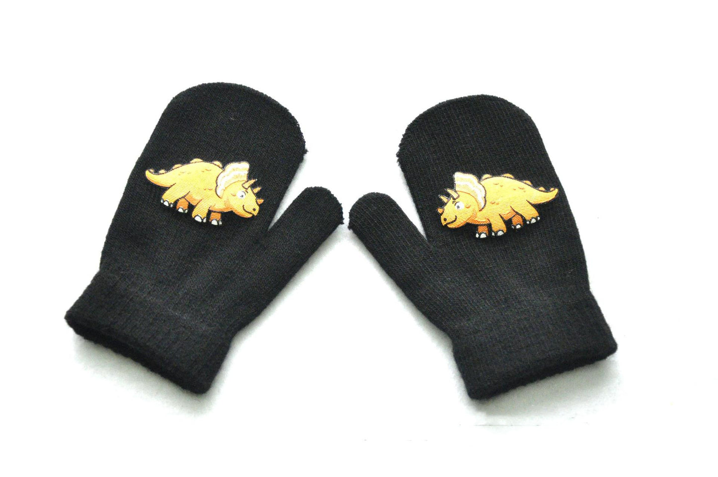 Children's Cartoon Warm And Velvet Thick Knitted Gloves