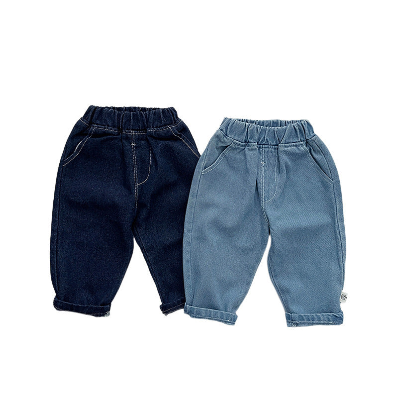 Trendy Thin Children's Soft Jeans