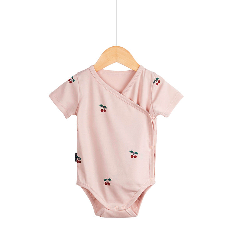 Baby Summer Cotton Monk Dress Bodysuit Lightweight Baby Romper