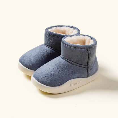 Baby Anti-skid Boy Plush Warm Cotton Boots
